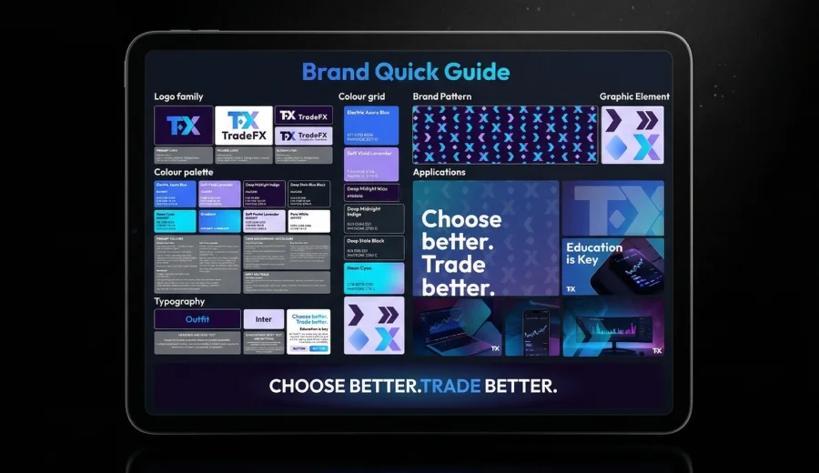 saffary.digital The Law TradeFX brand guidelines horizontal